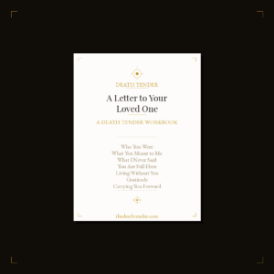 Letter to a Loved One Workbook